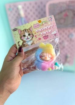 فیجت لبوبو خوابیده کیوت آبرنگی