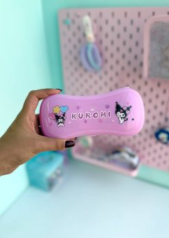 ست قاشق و چنگال کرومی کیوت صورتی