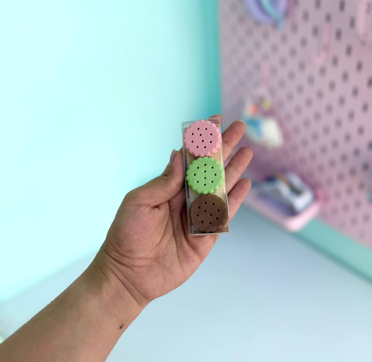 پاکن بیسکوییتی کیوت رنگی