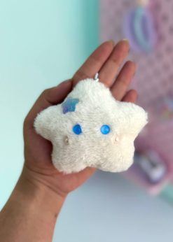 عروسک چارم بگ پولیشی ستاره سفید