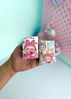 دستمال کاغذی جیبی لبوبو کیوت شطرنجی