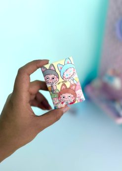 دستمال کاغذی جیبی لبوبو کیوت شطرنجی