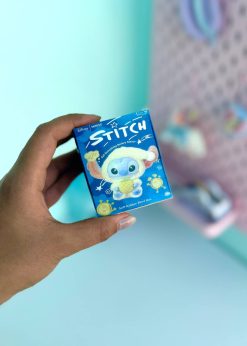 عروسک شانسی استیچ کلاه دار پاستلی