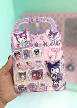 استیکر آکواریومی دسته دار کرومی