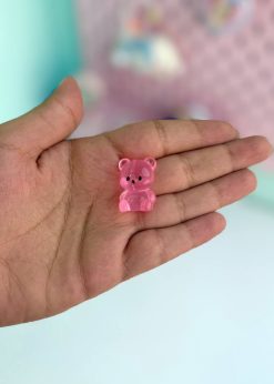 دکوری شبتاب تدی نشسته پاستلی