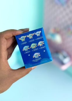 عروسک شانسی استیچ کلاه دار پاستلی