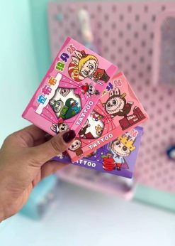 پک تتو لبوبو کیوت رنگی