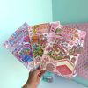 استیکر سه بعدی کارتونی رنگی رنگی