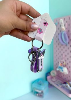 ناخن گیر عروسکی کرومی یاسی