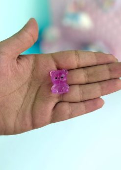 دکوری شبتاب تدی نشسته پاستلی