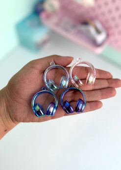 آویز هولوگرامی هدفون کوچک کیوت