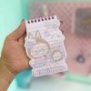 دفترچه سیمی استیکری لبوبو یاسی