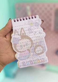 دفترچه سیمی استیکری لبوبو یاسی