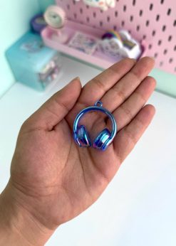 آویز هولوگرامی هدفون کوچک کیوت