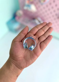 آویز هولوگرامی هدفون کوچک کیوت