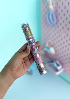 استیکر رولی کارتونی کیوت رنگی رنگی