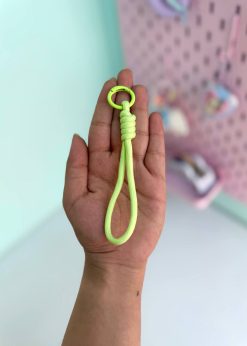 آویز چارم بگ قفل دار پاستلی