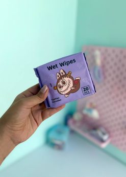 دستمال مرطوب مربعی لبوبو رنگی