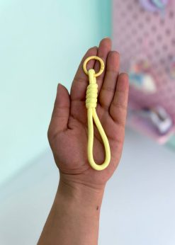 آویز چارم بگ قفل دار پاستلی