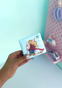 دستمال کاغذی مربعی لبوبو پاستلی