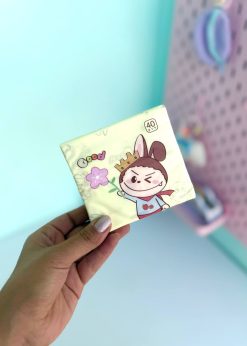 دستمال کاغذی مربعی لبوبو پاستلی