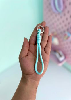 آویز چارم بگ قفل دار پاستلی