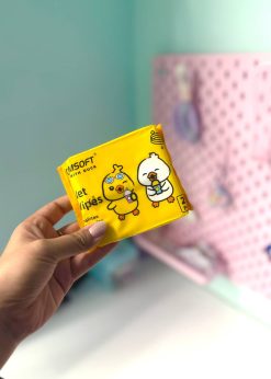 دستمال مرطوب مربعی جوجه زرد