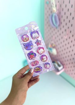 استیکر آکواریومی شاینی انیمالز پاستلی