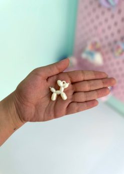 آویز پاپی بادکنکی براق رنگی