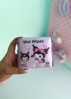 دستمال مرطوب مربعی کورومی پاستلی