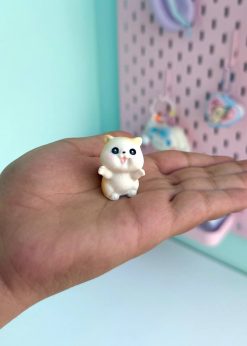 دکوری کوچک گربه و نان باگت کیوت