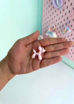 آویز پاپی بادکنکی براق رنگی