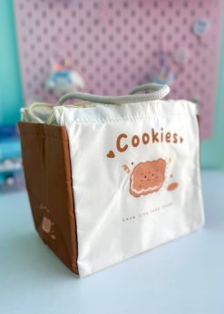 کیف ظرف غذای مربعی کوکی کیوت