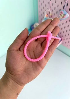 آویز سیلیکونی ستاره ای رنگی