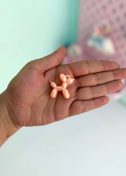 آویز پاپی بادکنکی براق رنگی