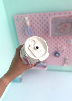 تراول ماگ تامبلر پاپی کیوت گلدار