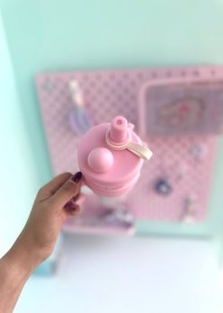 تامبلر پاپی و توت فرنگی صورتی پاستلی