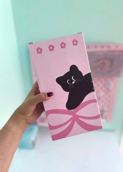 تراول ماگ گربه پاپیون دار صورتی