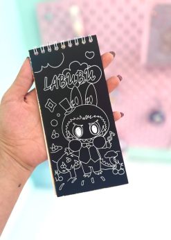 نقاشی اسکرچ سیمی لبوبو کیوت