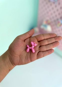 آویز پاپی بادکنکی براق رنگی