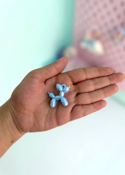 آویز پاپی بادکنکی براق رنگی