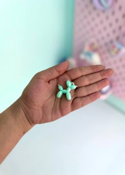 آویز پاپی بادکنکی براق رنگی