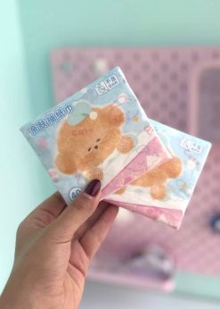 دستمال کاغذی مربعی پاپی پاستلی