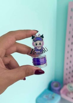 مهر لبوبو کیوت بنفش