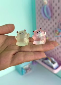 دکوری شبتاب شبح هیولا پاستلی