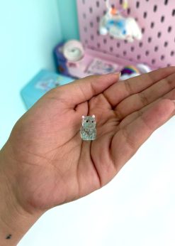 دکوری شبتاب خوک نشسته کیوت سبزآبی