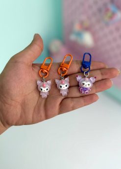 سر زیپ کرومی شفاف یاسی