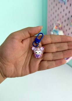 سر زیپ کرومی شفاف یاسی