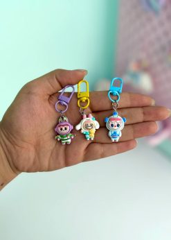 سر زیپ لبوبو انیمه ای رنگی رنگی