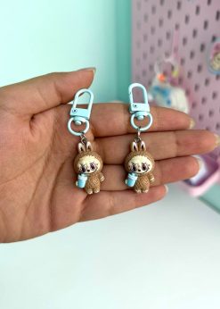 سر زیپ لبوبو و اسموتی قهوه ای